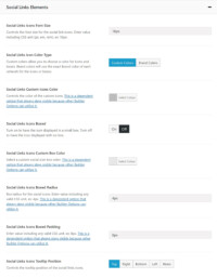 Avada Builder Elements - Social Links Elements