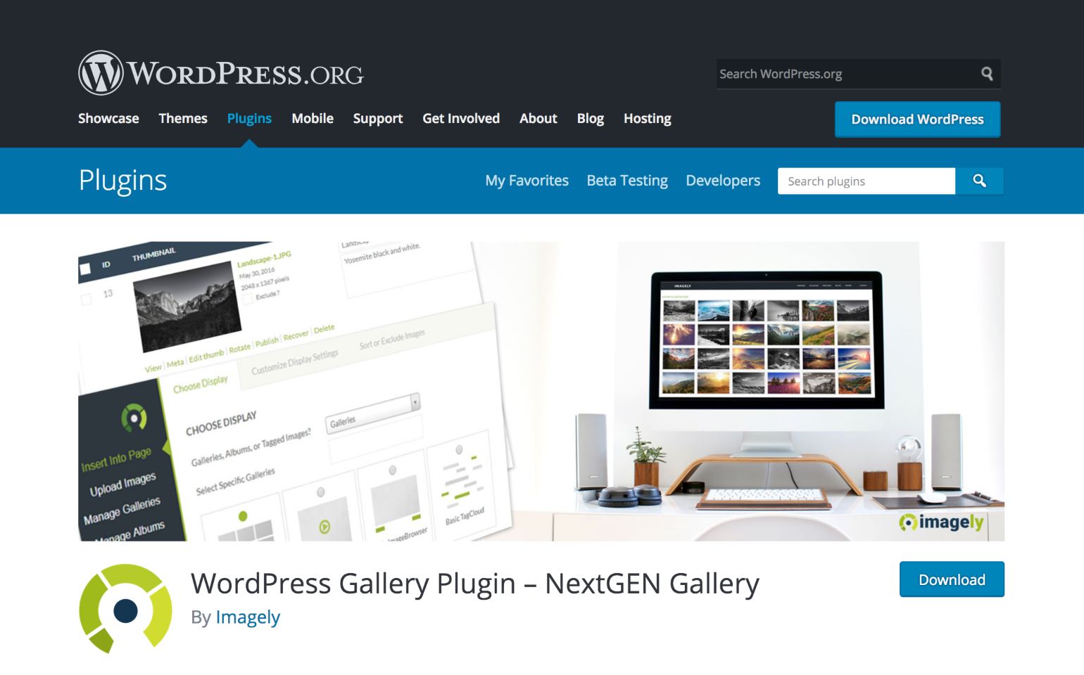 NextGen Gallery Plugin