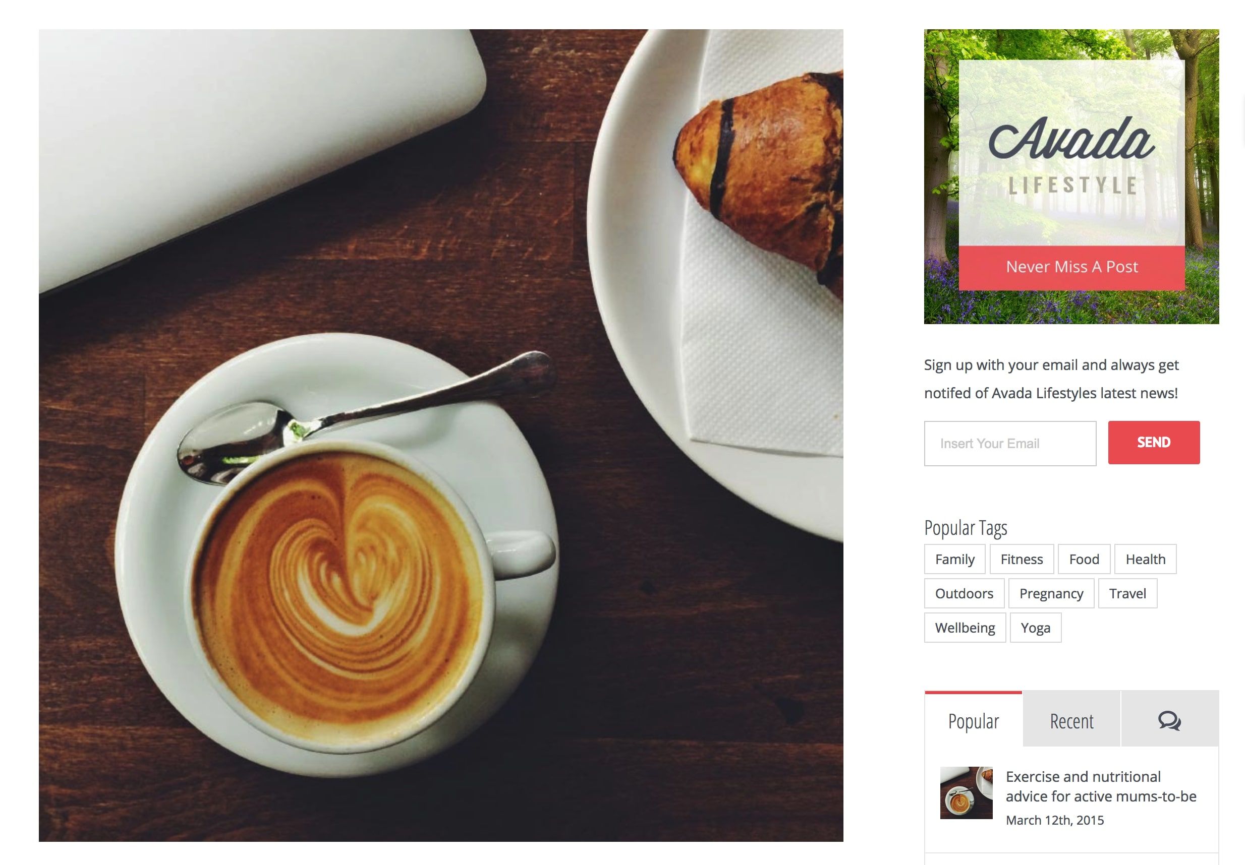 Avada Sidebars CTA Competition