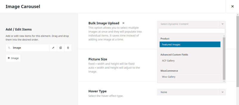 Image Carousel Element – Avada Website Builder