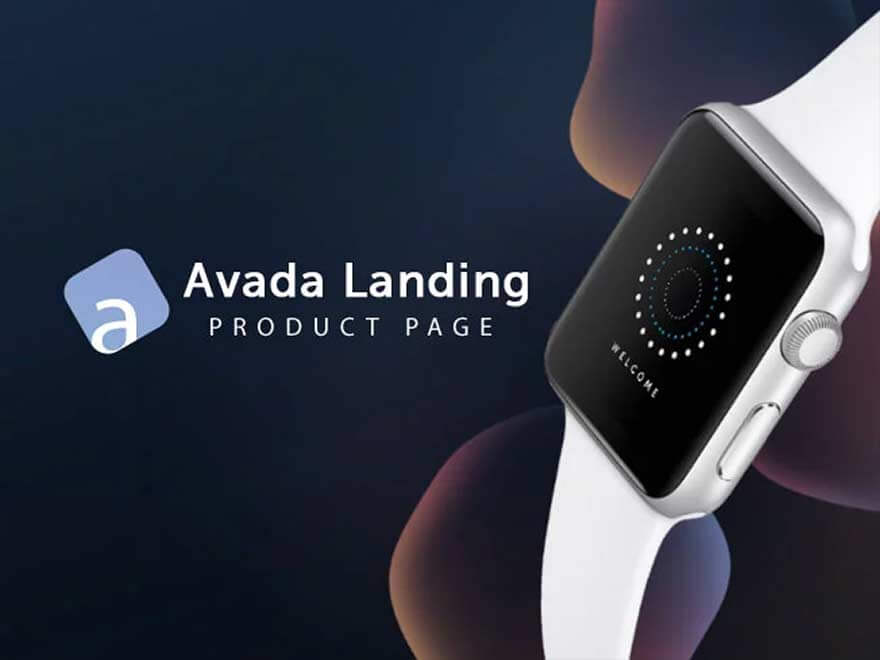 Avada Landing Product Page