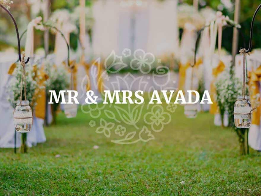 Avada Wedding