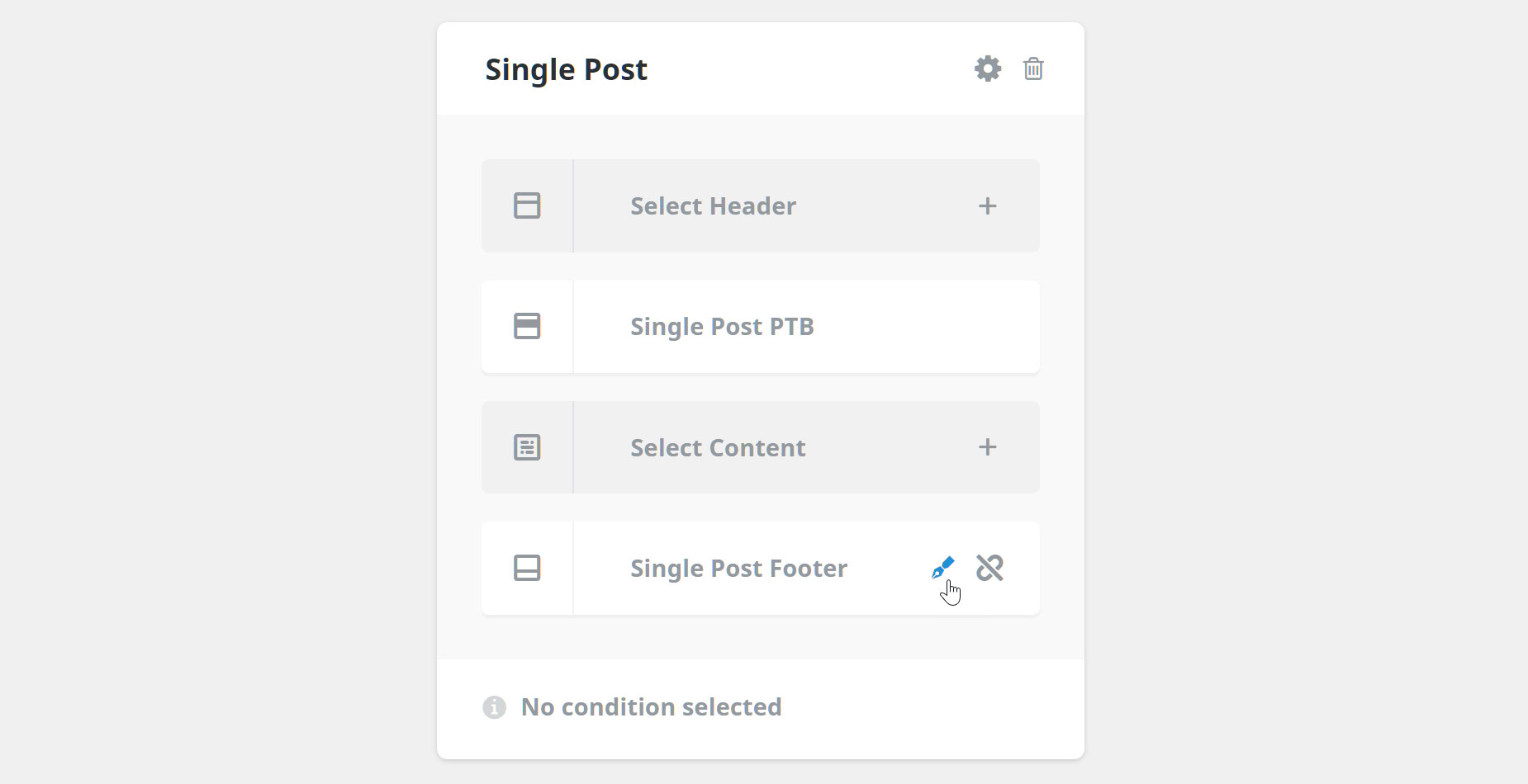 Adding Footer Layout Section To Conditional Layout