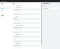 Setting Archive Conditions