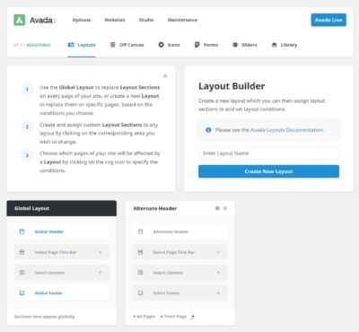 How To Use Avada Layouts – Avada Website Builder
