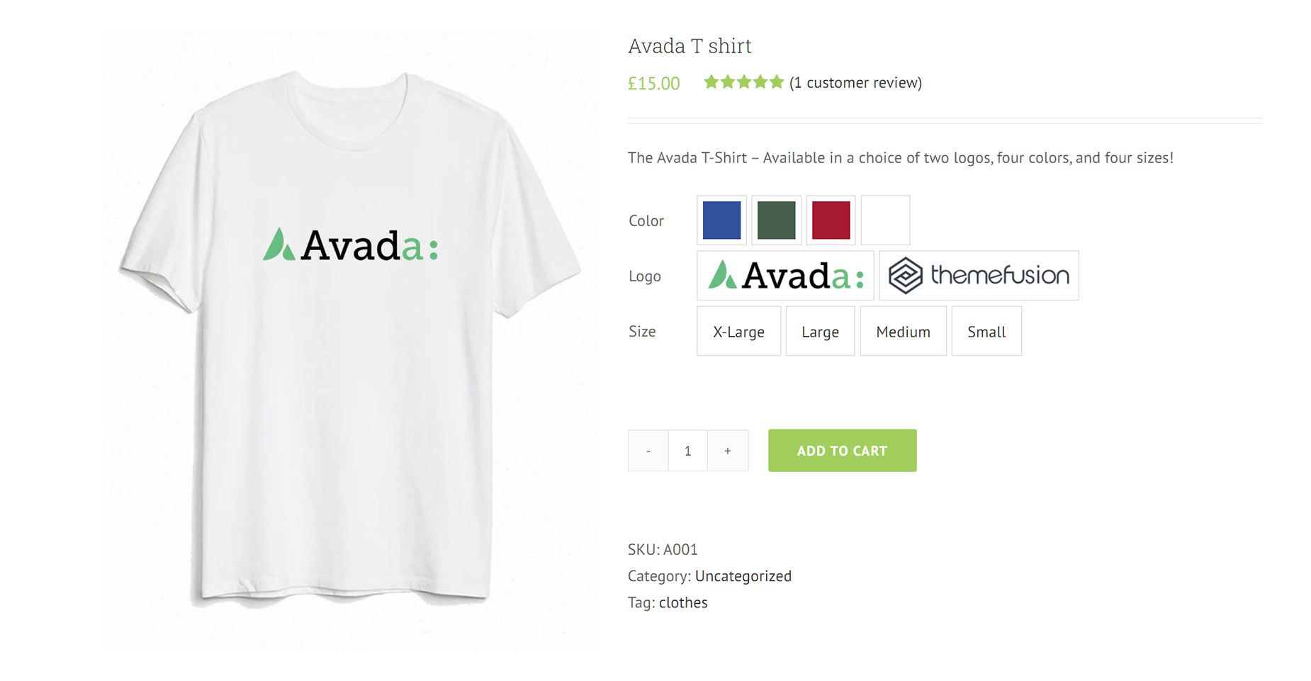 Avada T-shirt
