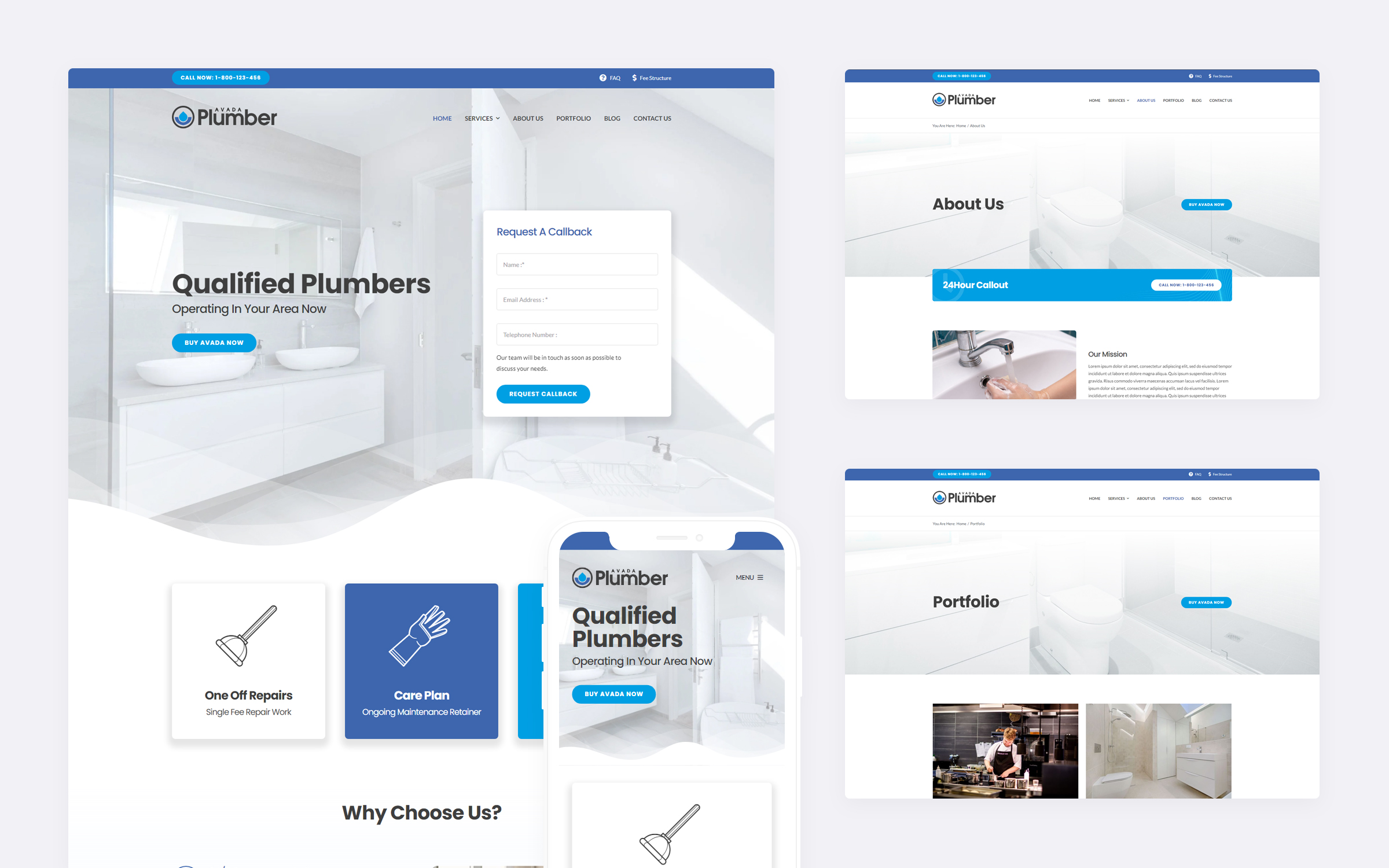 Avada Plumber Featured Image