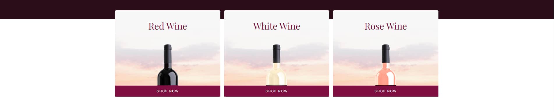 Avada Winery Wine Category