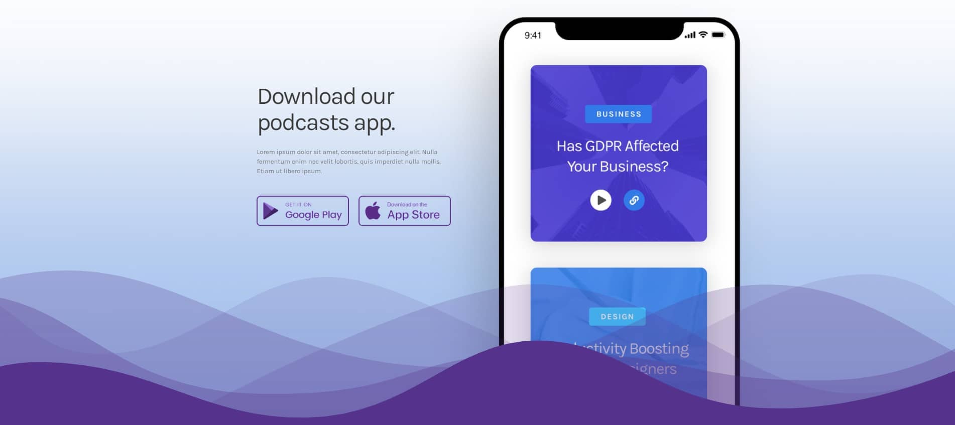 Avada Podcast Download Our App