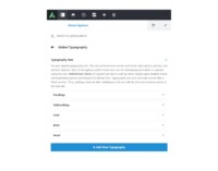 Global Typography Sets