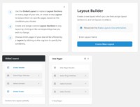Layouts for One Pager On Multi-page Site