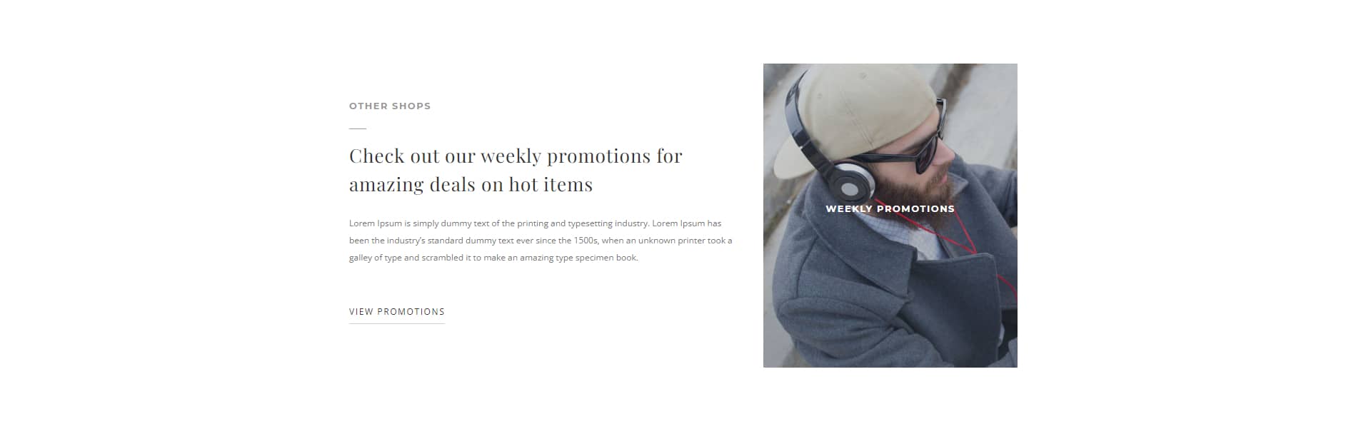 Avada Modern Shop Weekly Promotions