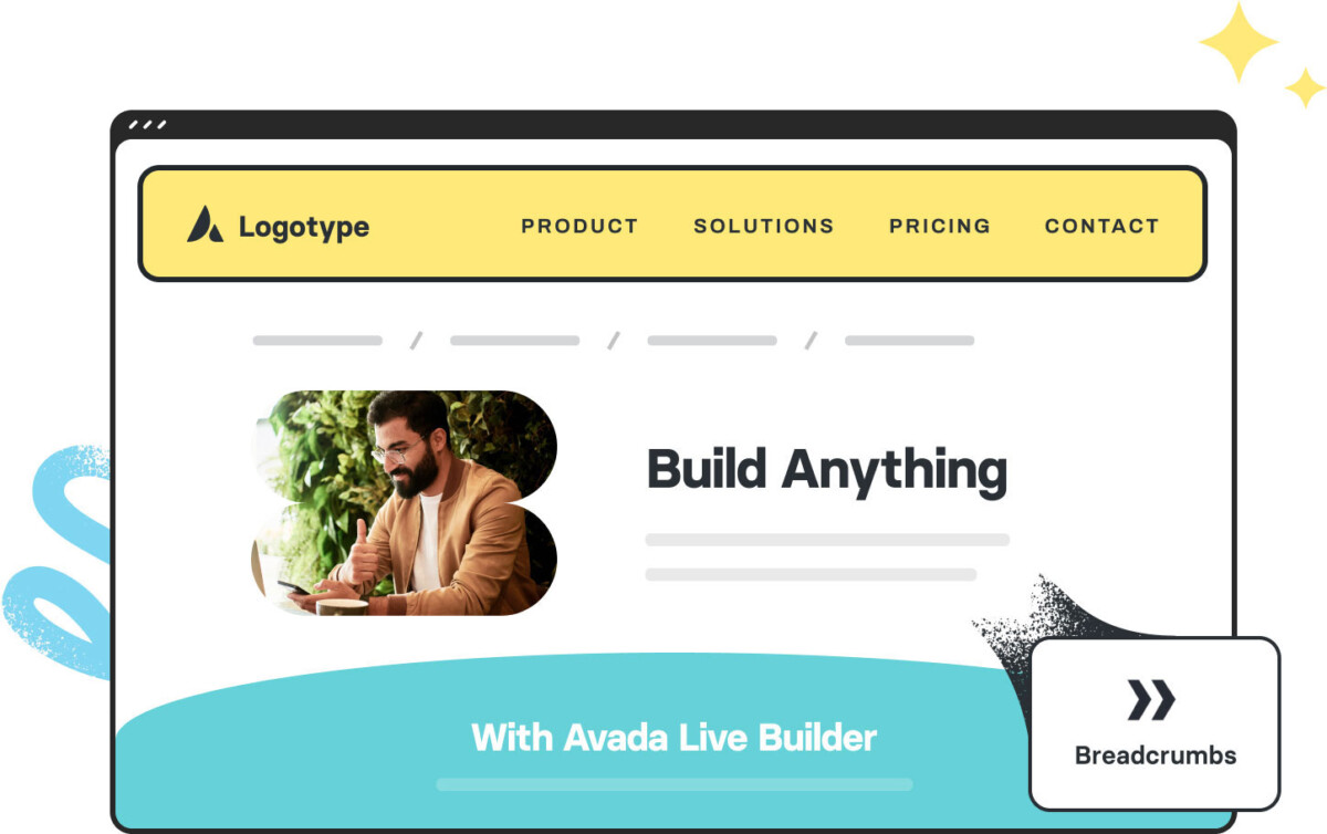 Breadcrumbs Avada site Builder