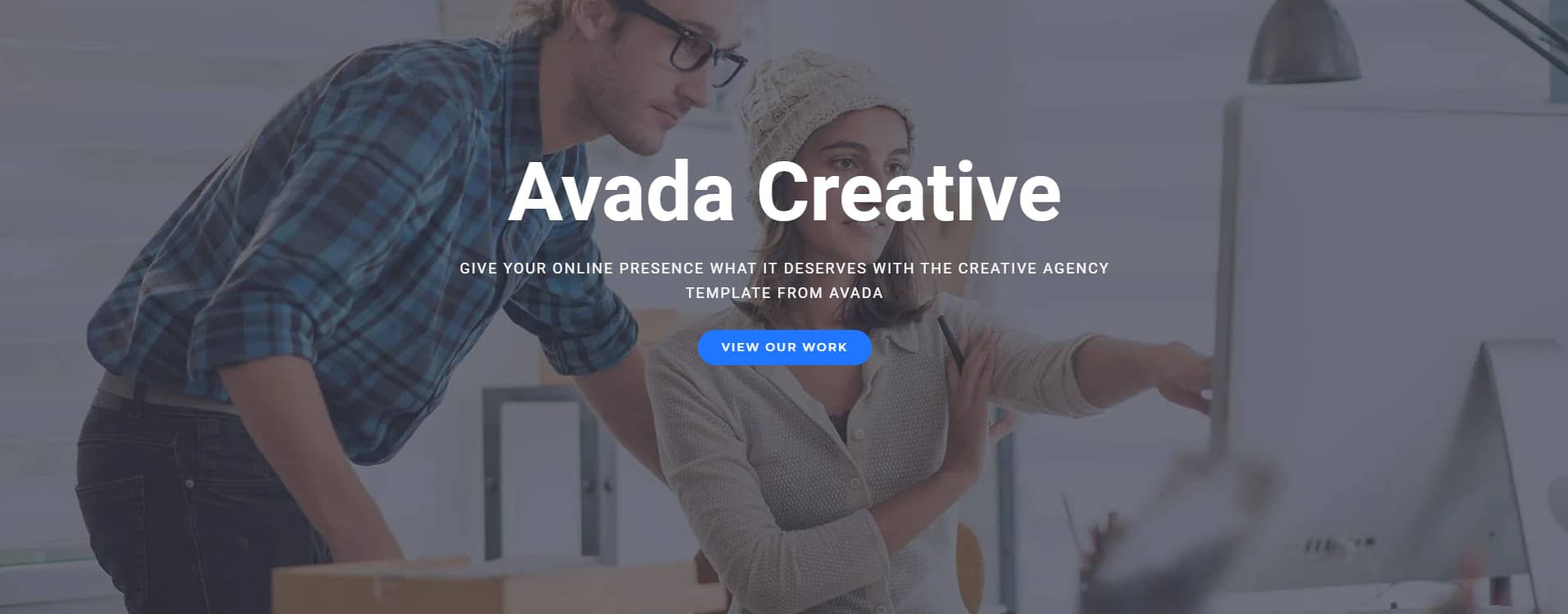 Avada Creative Hero