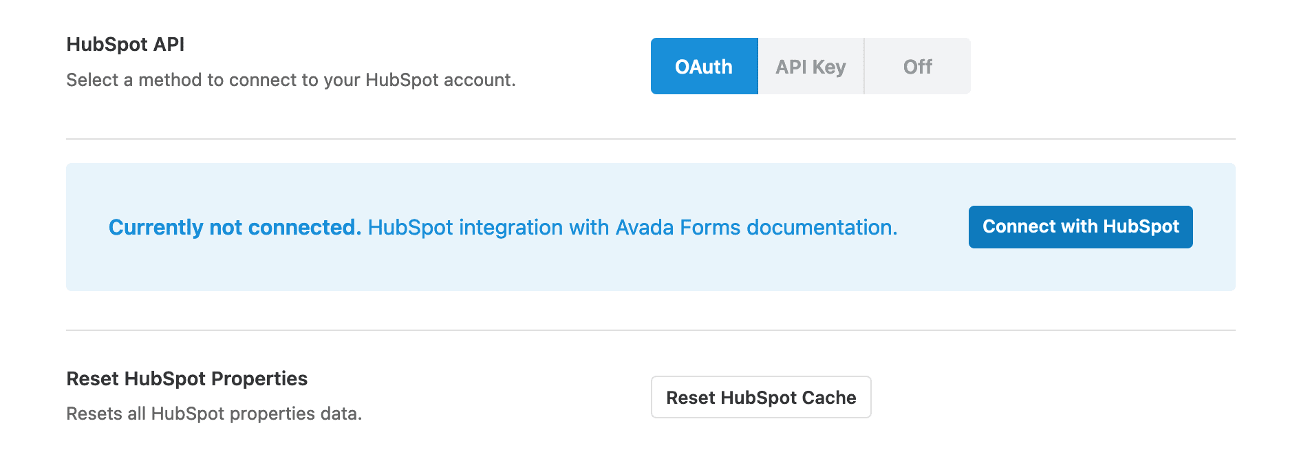Hubspot OAuth Connection