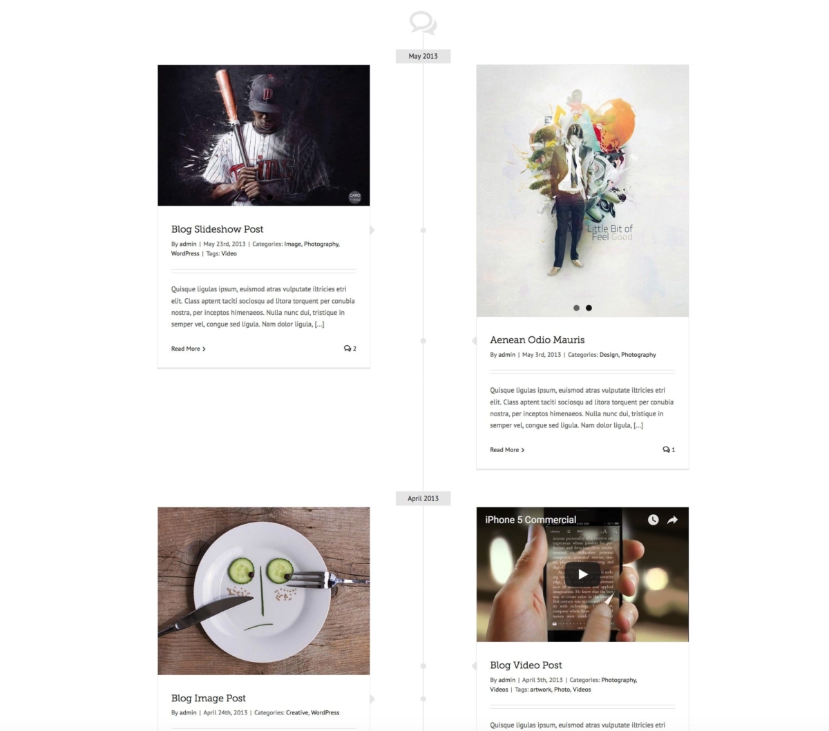 Blog Timeline Layout 2 Avada Blog Timeline Layout