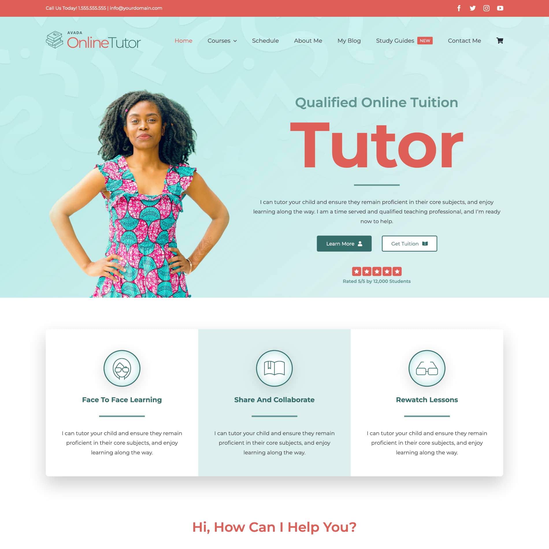 Avada Online Tutor