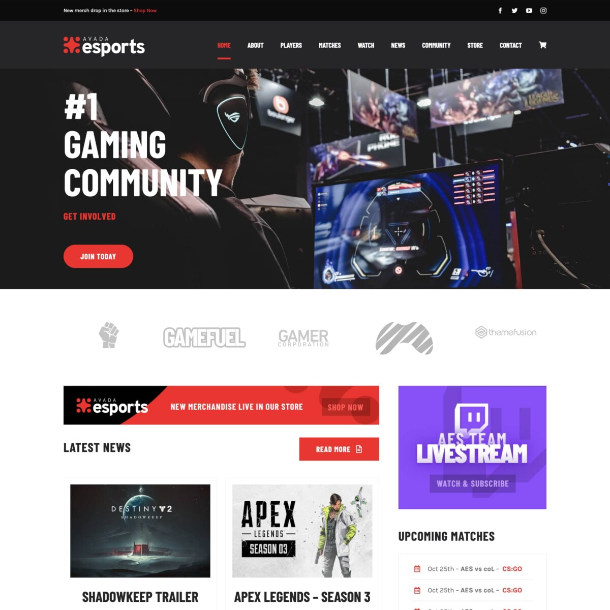 7 Sport Websites Built With Avada and WordPress – Avada Website Builder