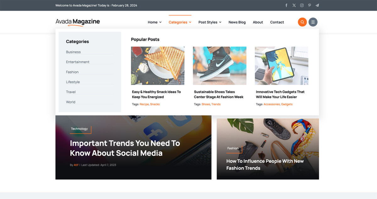 How to Craft the Ideal Avada Mega Menu for Your Website