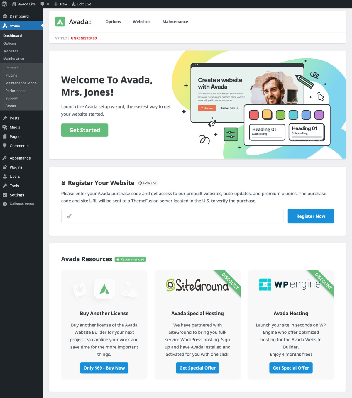 Quick Start Guide: How To Set Up A WordPress Site with Avada And Start ...