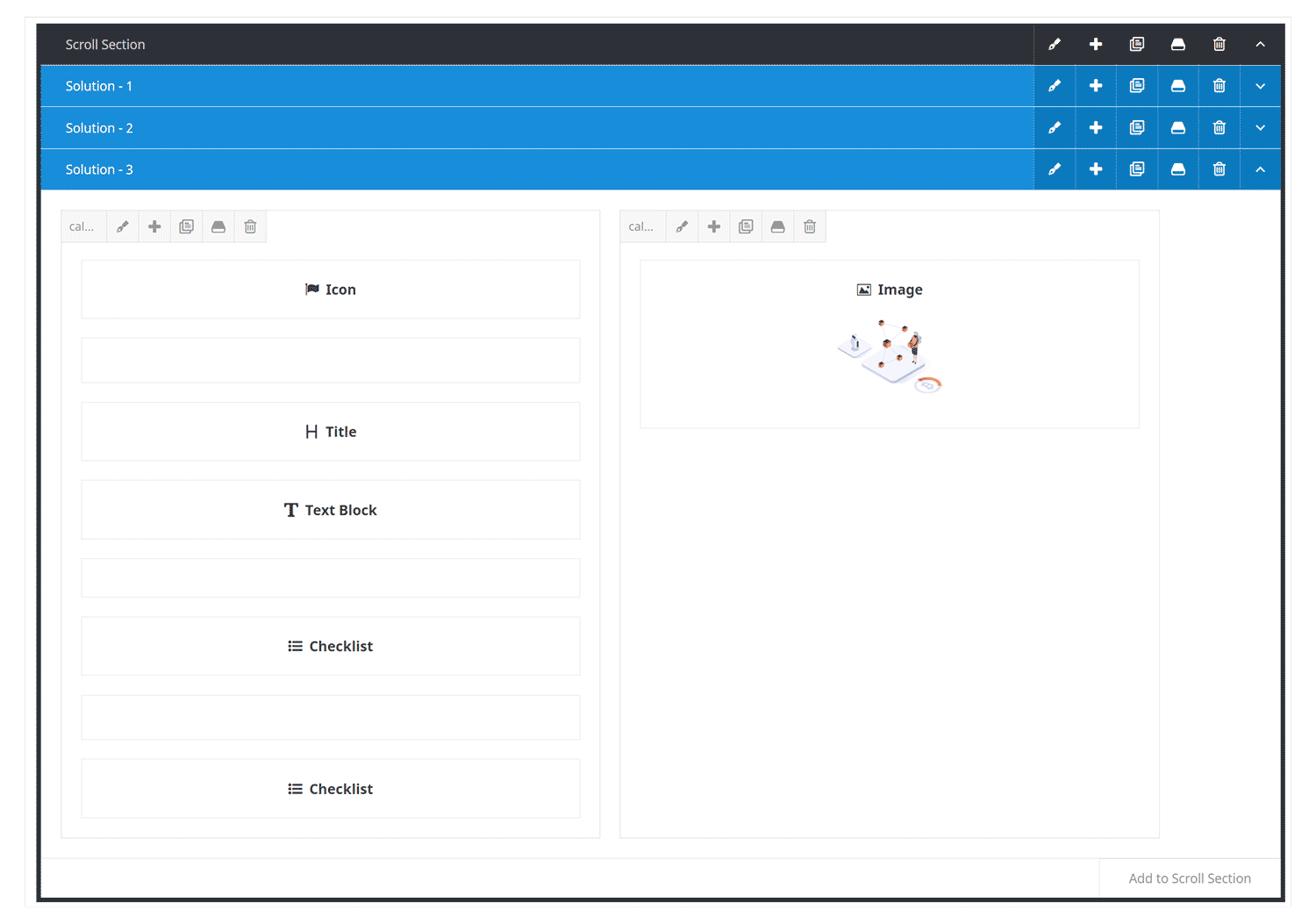 Avada Scrolling Sections