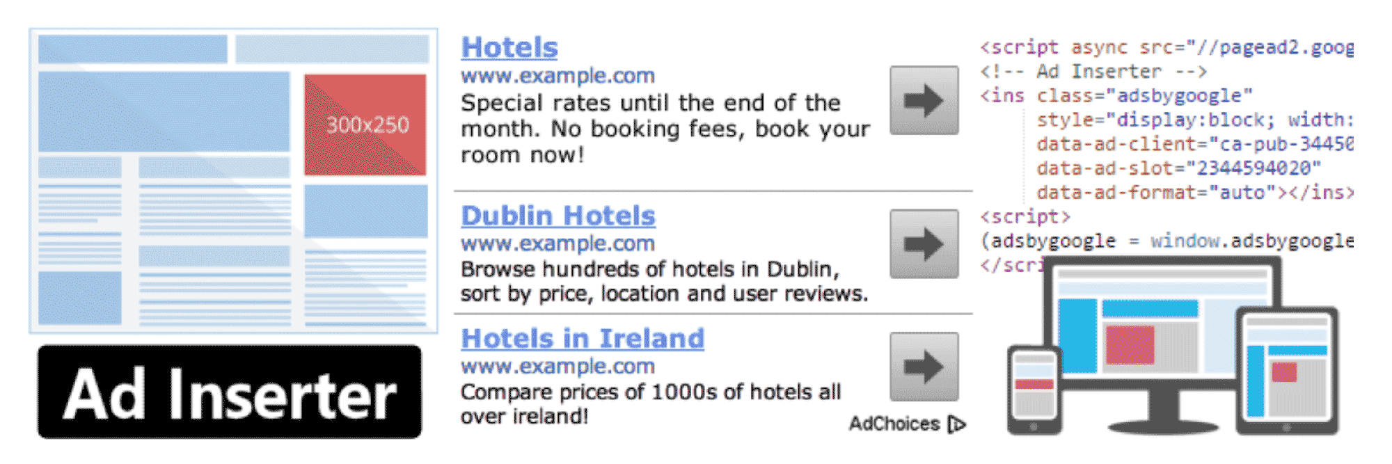WordPress Ad Inserter Plugin