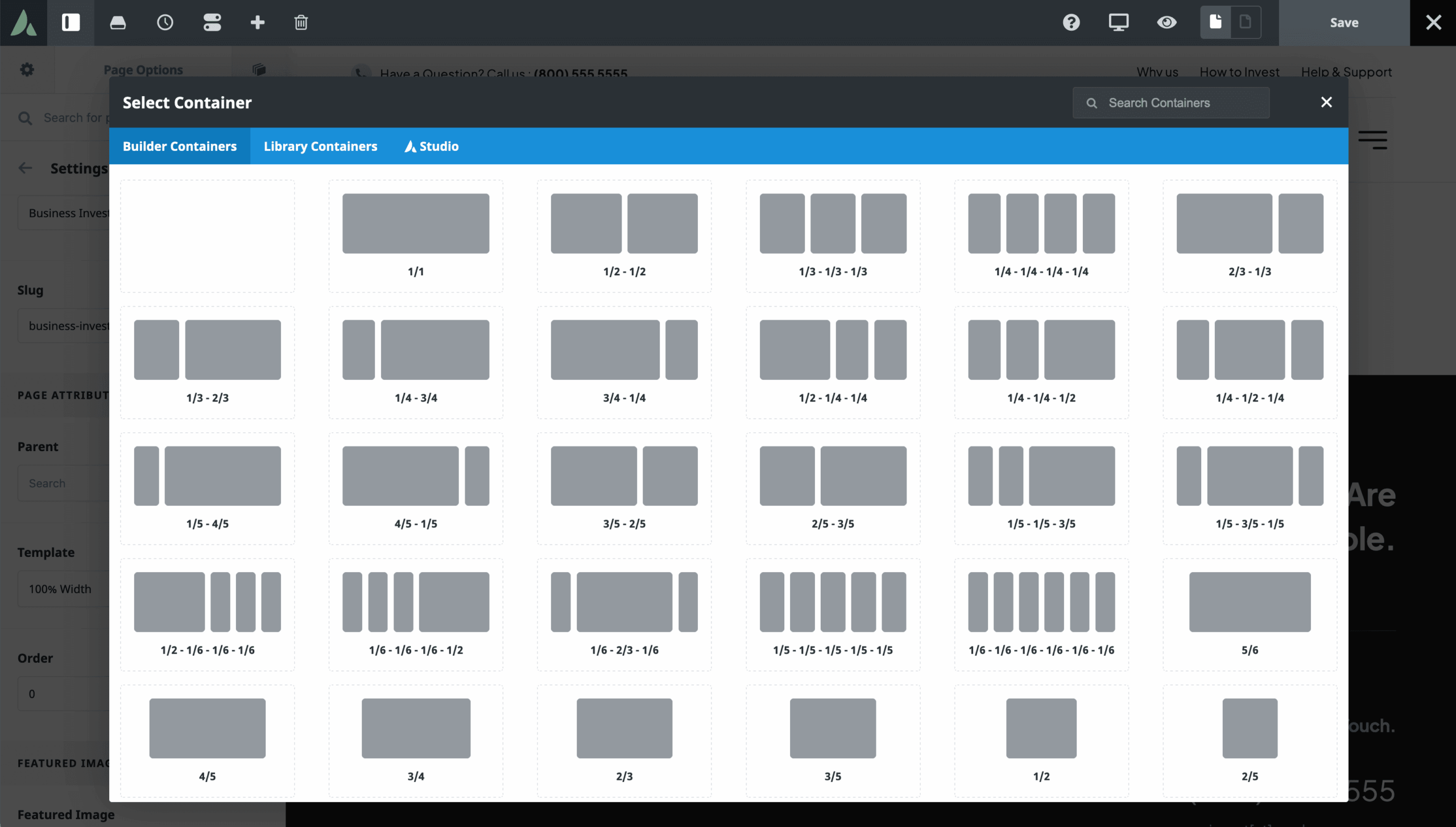 Add Column To Avada Web Page