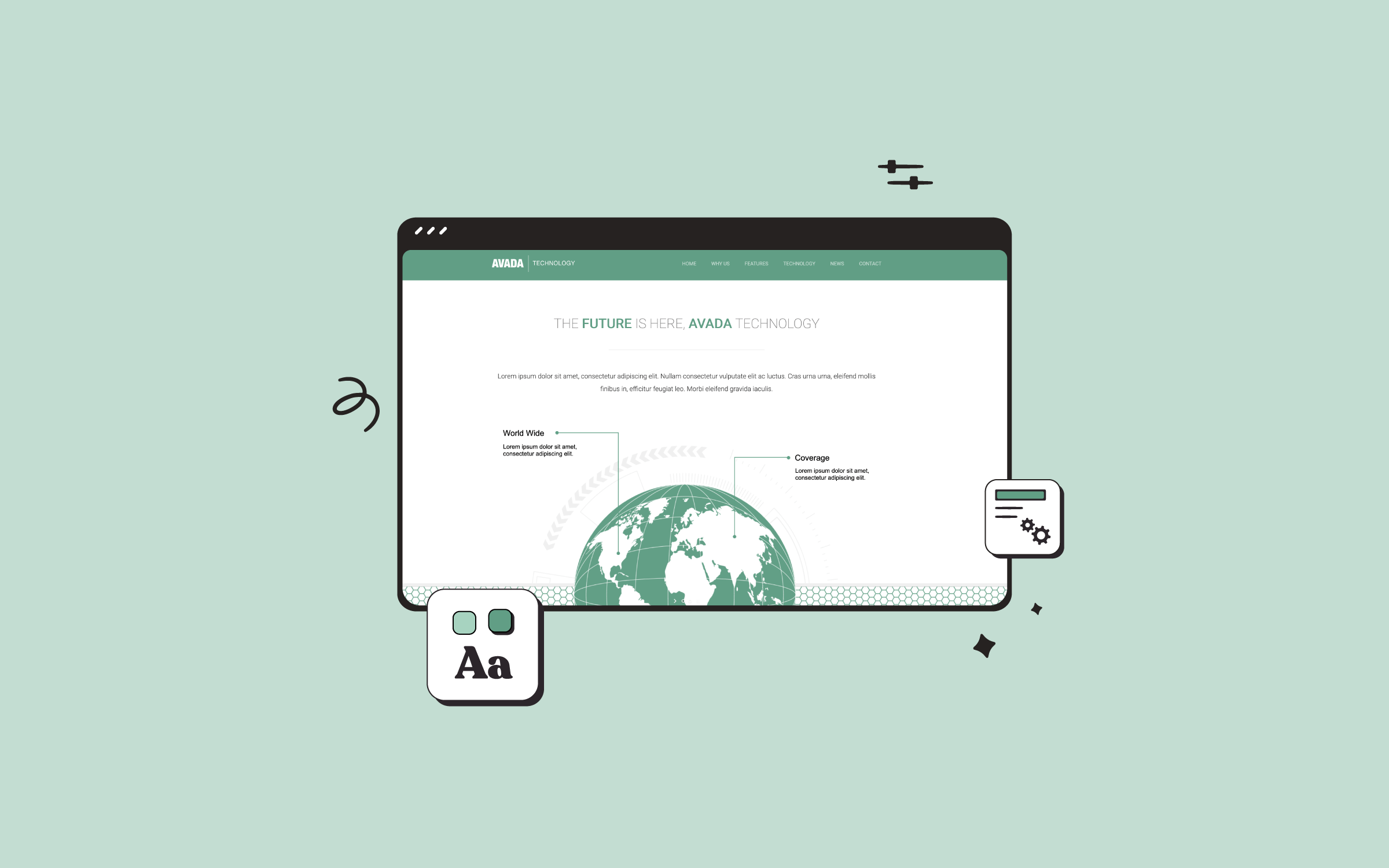 Avada Layer Slider Element
