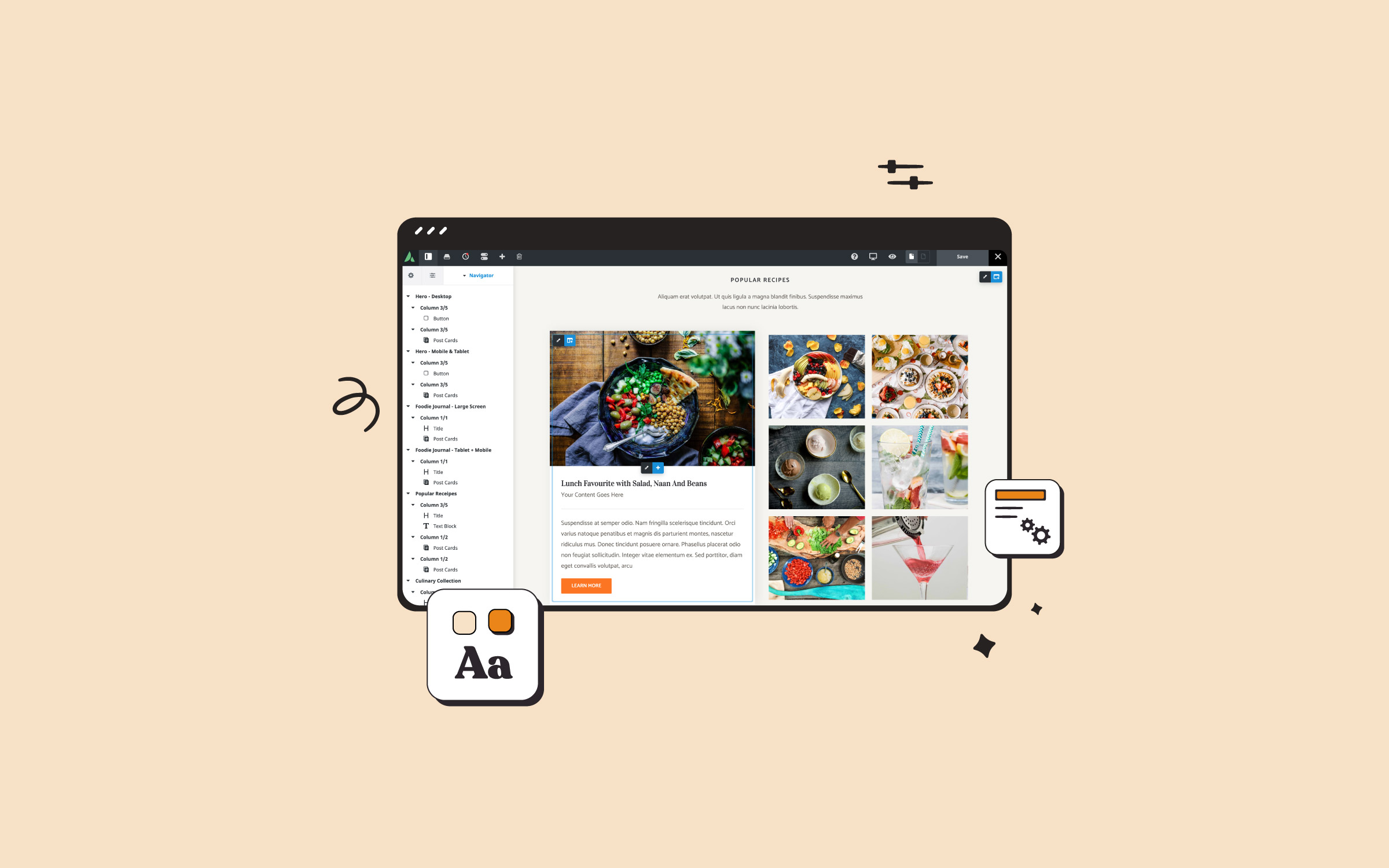 Avada Post Slider Element