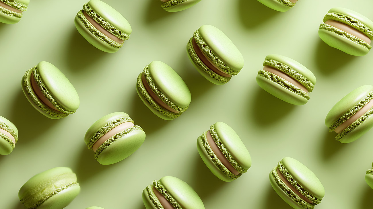 Matcha Macarons Matcha Macarons