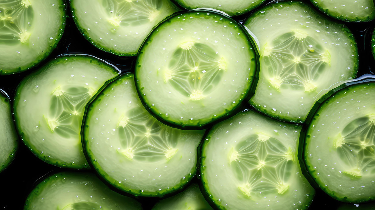 Sliced Cucumber Sliced Cucumber