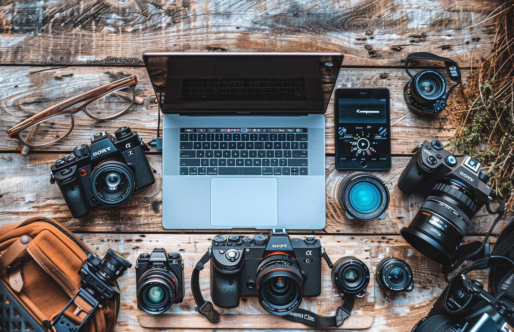 Tech And Camera Equipment
