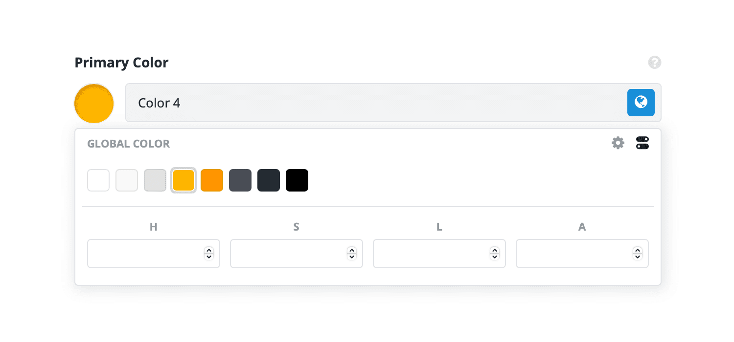 Avada Color Advanced Options Avada Color Advanced Options