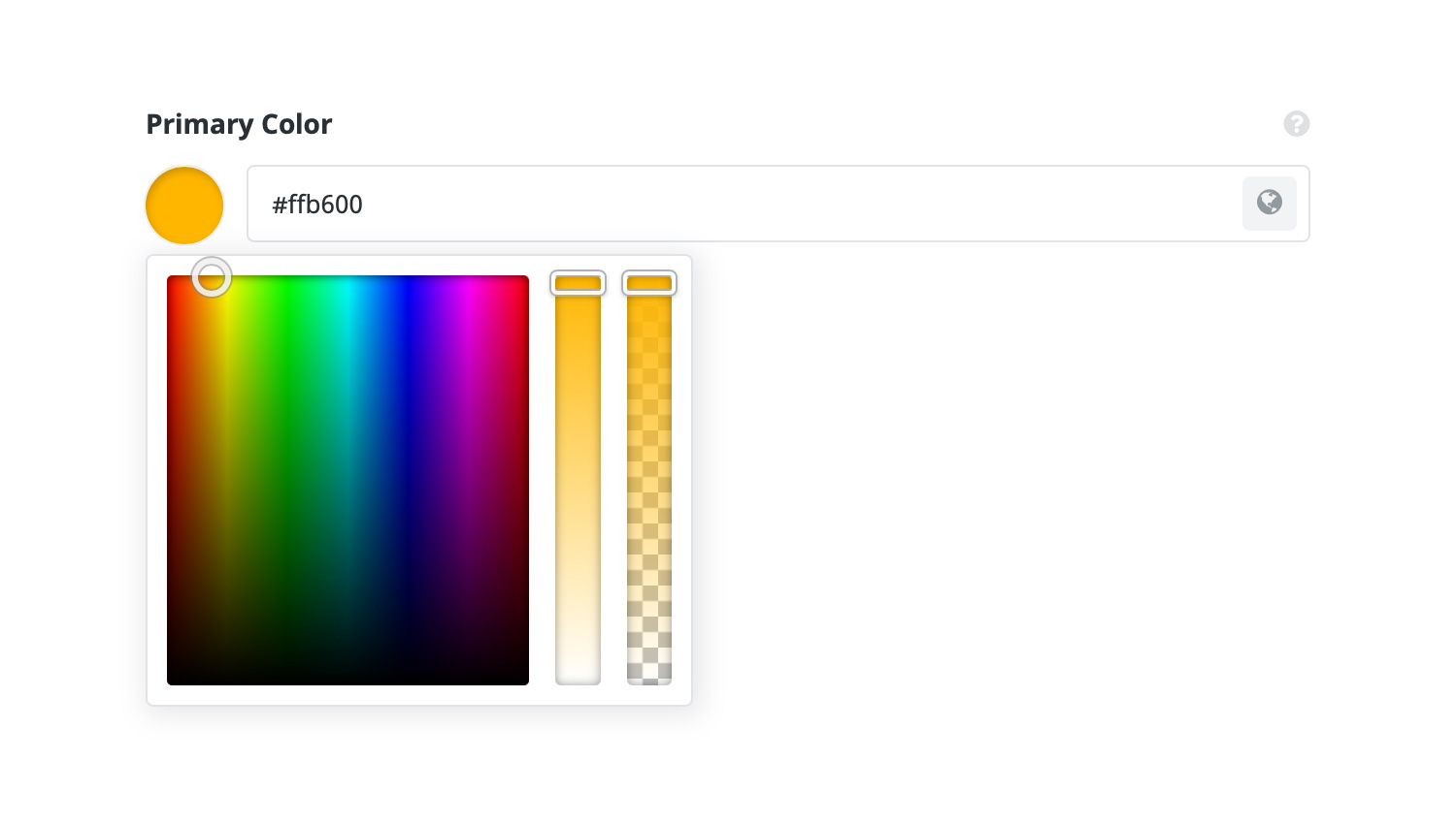 Avada Color Picker Avada Color Picker