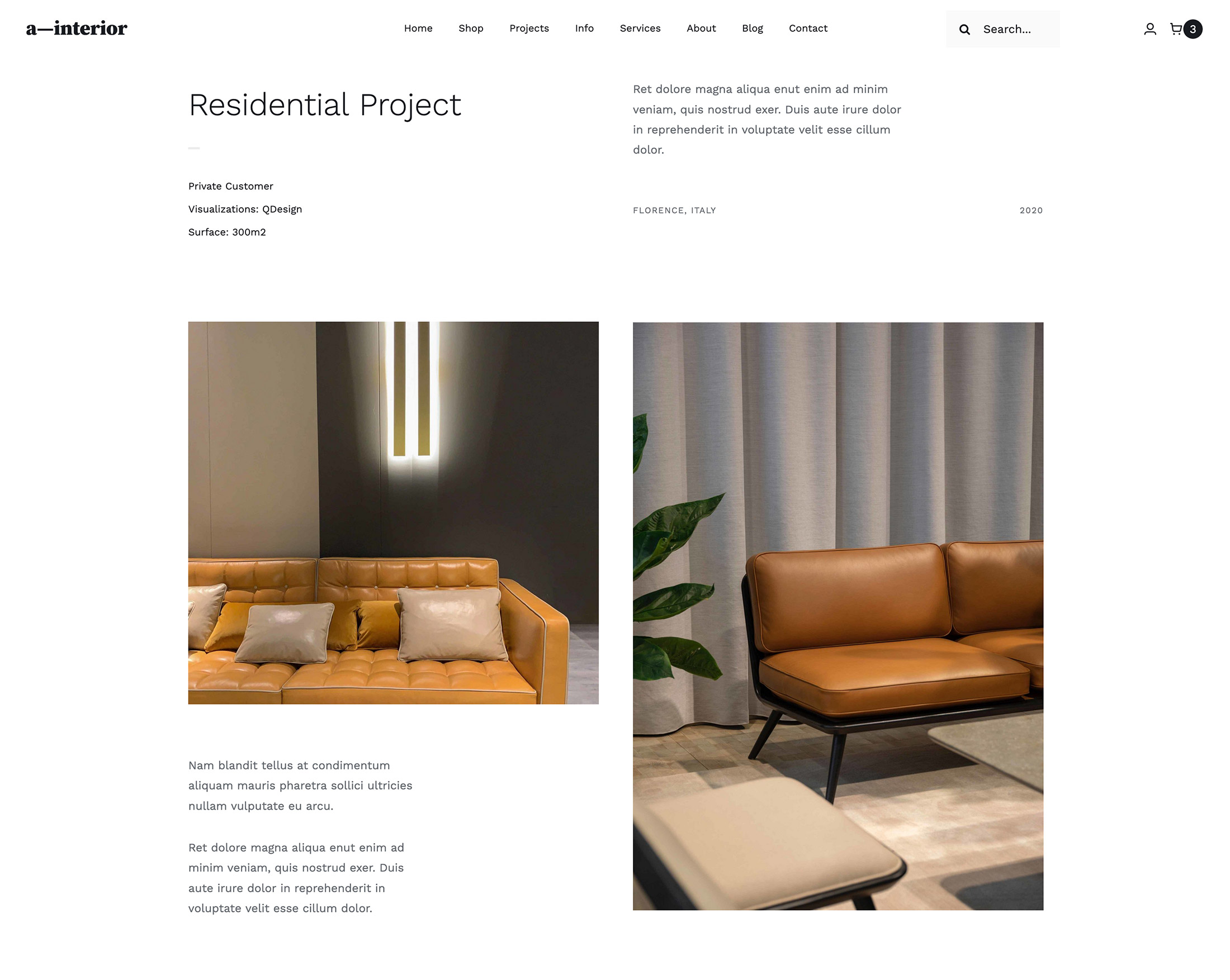 Avada Interior Design Project Details