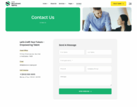 Avada Recruit Agency Contact Form