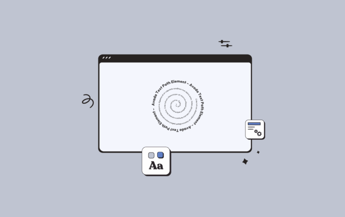 Avada Text Path Element
