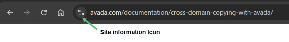 Site Information Icon
