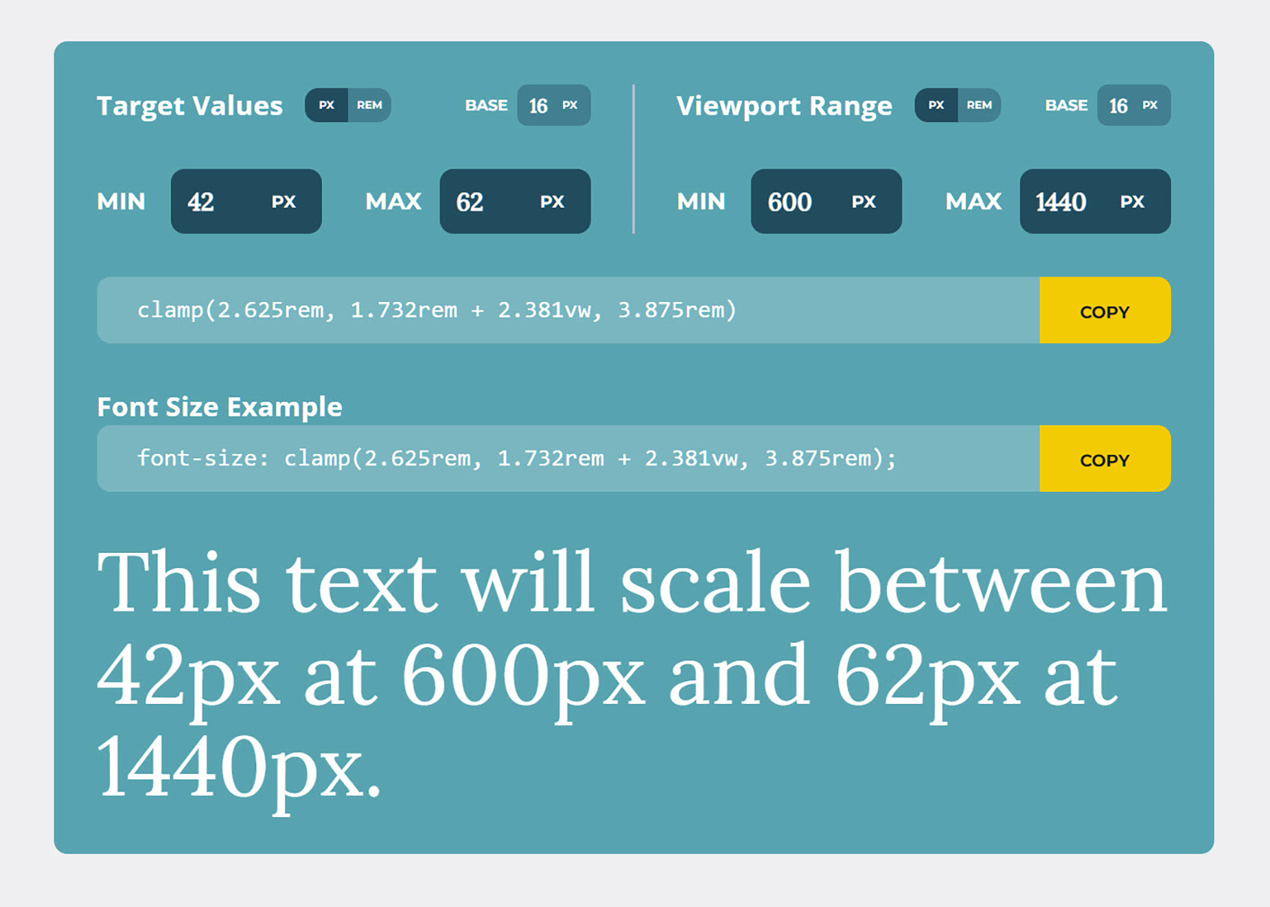 Clamp Calculator Clamp Calculator