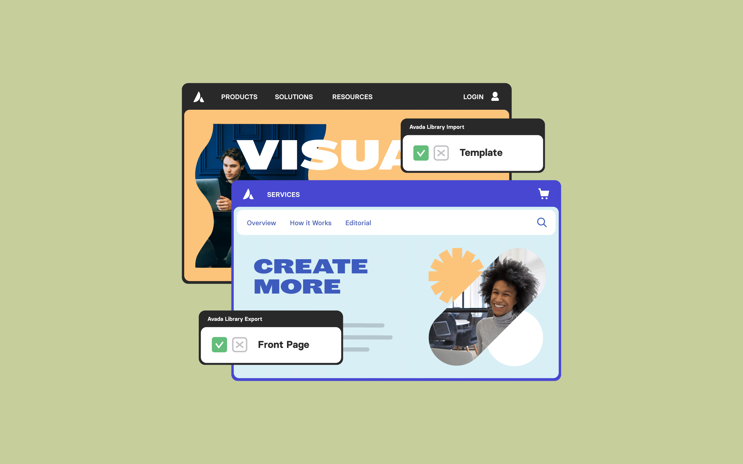 Avada Builder Library Import & Export