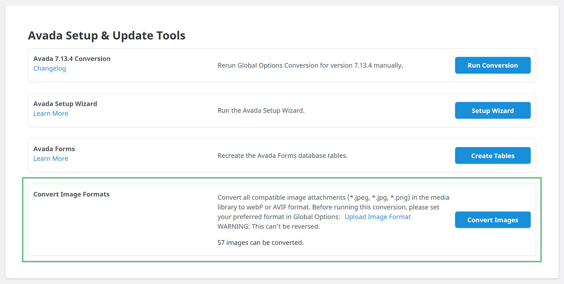 Convert Image Formats