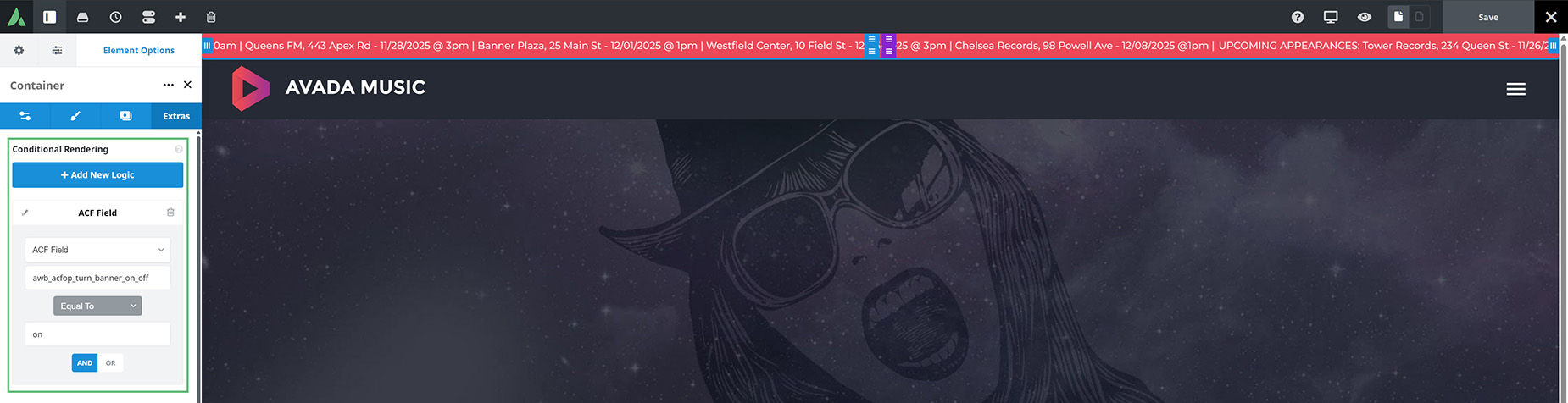 Container Rendering Logic Container Rendering Logic