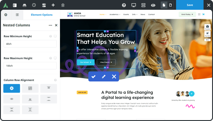 Avada Conditional Rendering