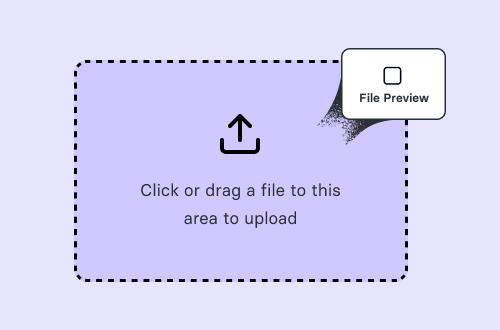 Avada Forms Upload Field Preview
