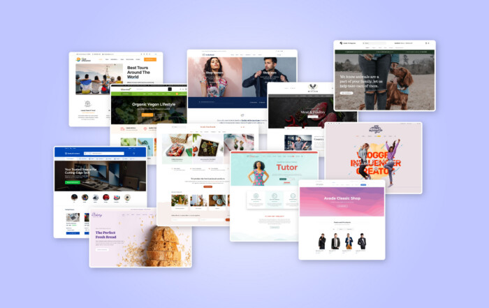 Ten Avada WooCommerce Websites