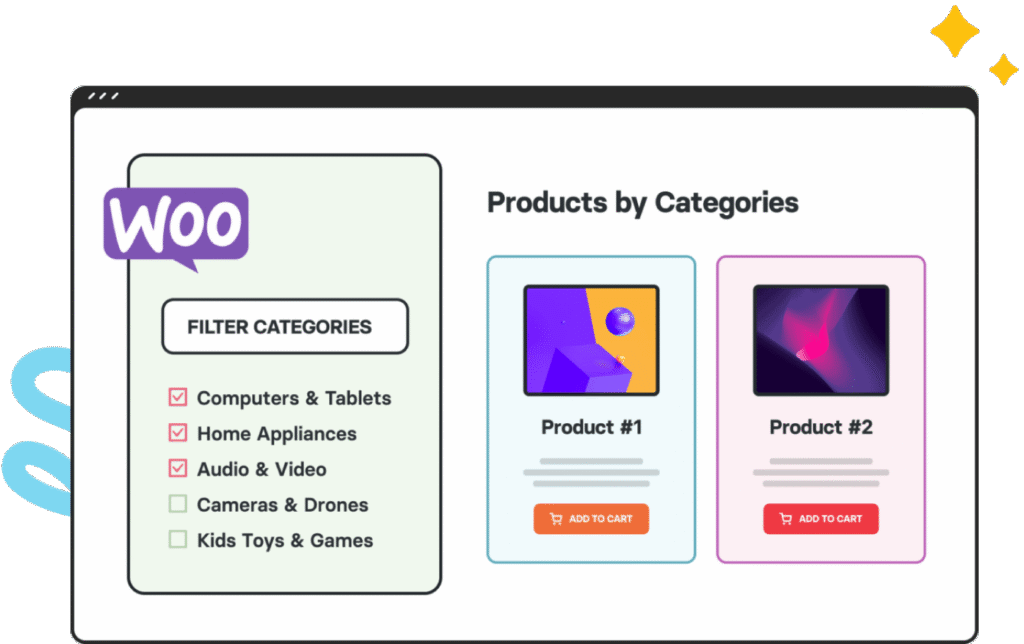 Avada Woo Filter by Category Element