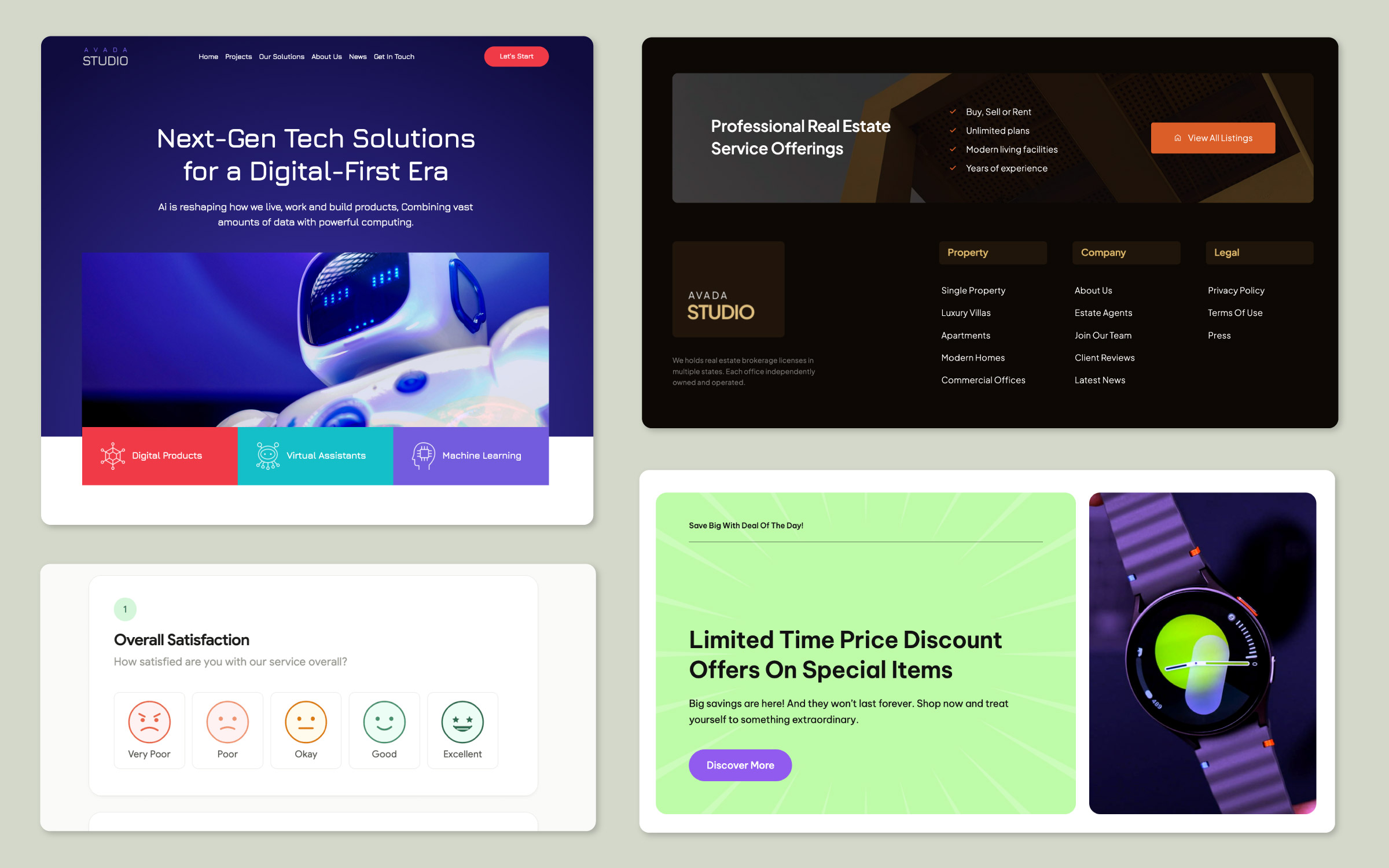 Avada Studio Content