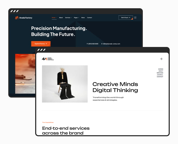 professionally-designed-websites Prebuilt Website Content